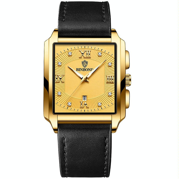 B4143 Rectangular Outdoor Men Waterproof Quartz Watches