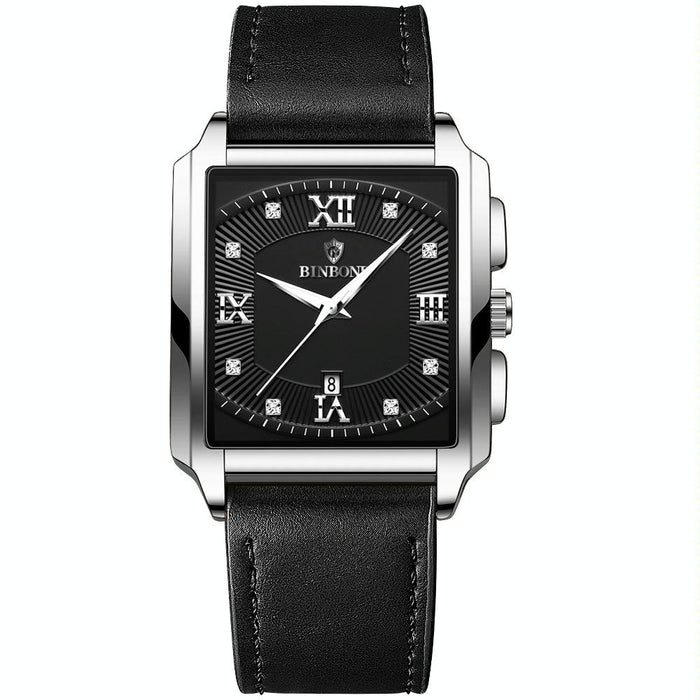 B4143 Rectangular Outdoor Men Waterproof Quartz Watches