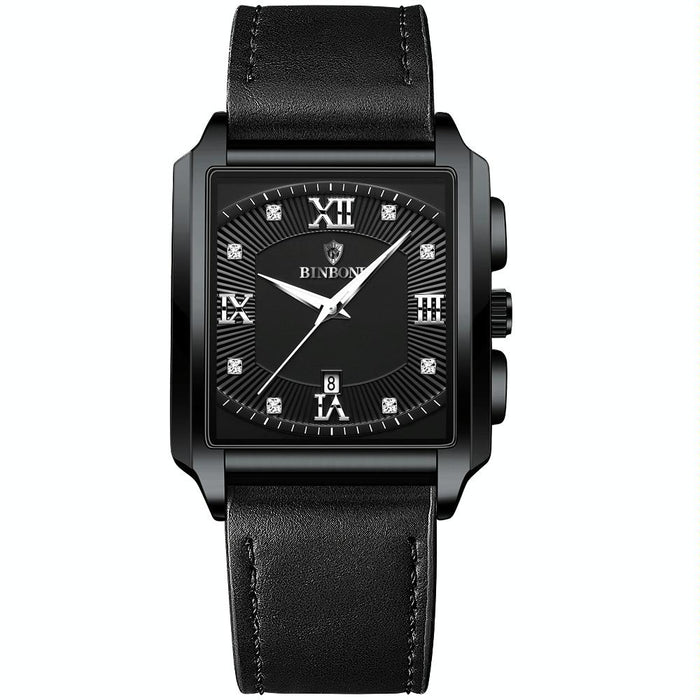 B4143 Rectangular Outdoor Men Waterproof Quartz Watches