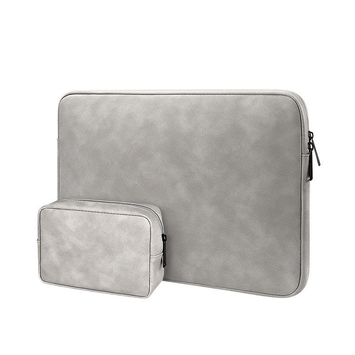Lightweight Waterproof Lambskin Laptop Sleeve - Fits