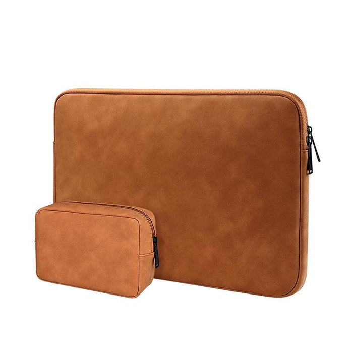 Lightweight Waterproof Lambskin Laptop Sleeve - Fits