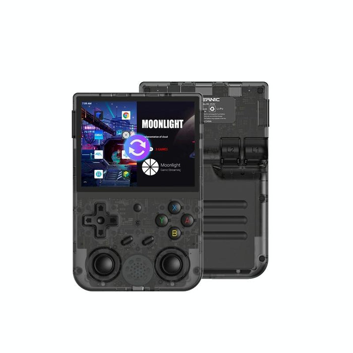 Rg353V 3.5 Inch Wireless Game Box Android 11 Linux Os Handheld Game Console 64G 15 000 Games Gray