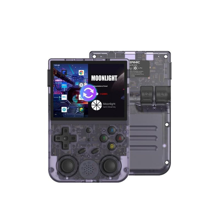 Rg353V 3.5 Inch Wireless Game Box Android 11 Linux Os Handheld Game Console 64G 15 000 Games Gray