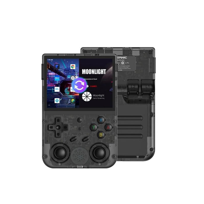 Rg353V 3.5 Inch Wireless Game Box Android 11 Linux Os Handheld Game Console 128G 25000 Games Gray