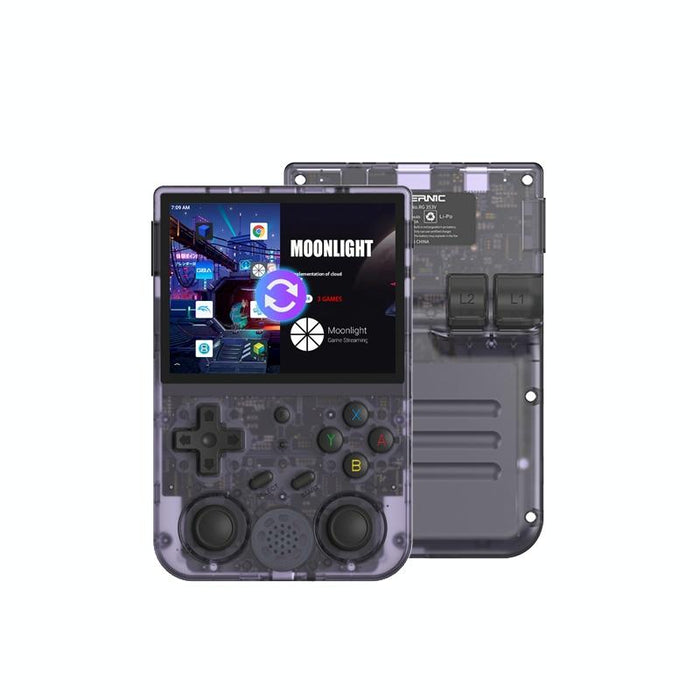 Rg353V 3.5 Inch Wireless Game Box Android 11 Linux Os Handheld Game Console 128G 25000 Games Gray