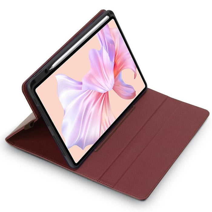 For Huawei Matepad Pro 12.6 Inches Microfiber Lambskin Rotatable Magnetic Tablet Protective Cover