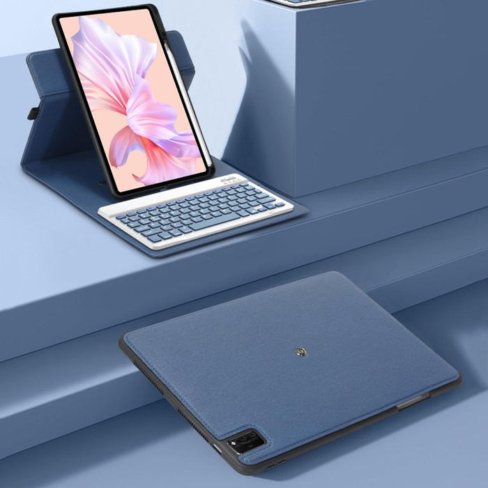 For Huawei Matepad Pro 12.6 Inches Microfiber Lambskin Rotatable Magnetic Tablet Protective Cover