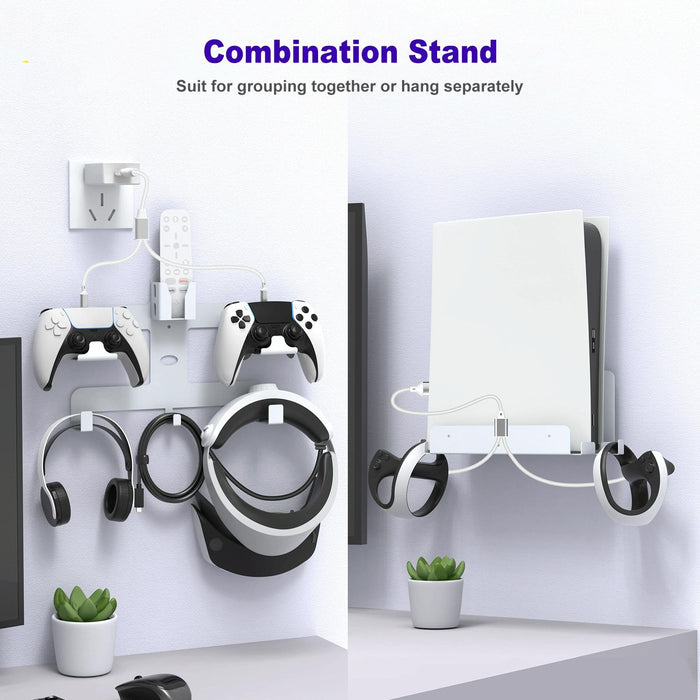 For Ps5 / Ps Vr2 Series Jys Jys-P5163 Helmet Headset Host Handle Storage Rack