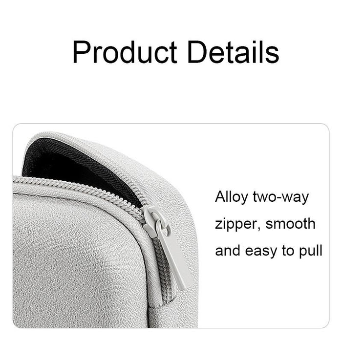 Multifunctional Eva Hard Shell Shockproof And Anti-Drop Digital Storage Bag With Handle Navy Blue