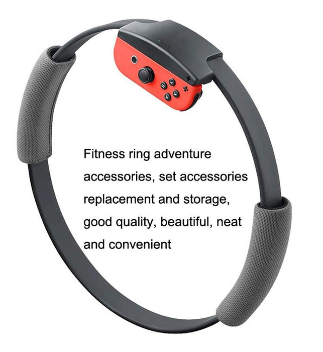 3 In 1 Gray Fitness Ring Set For Switch Adventure Game