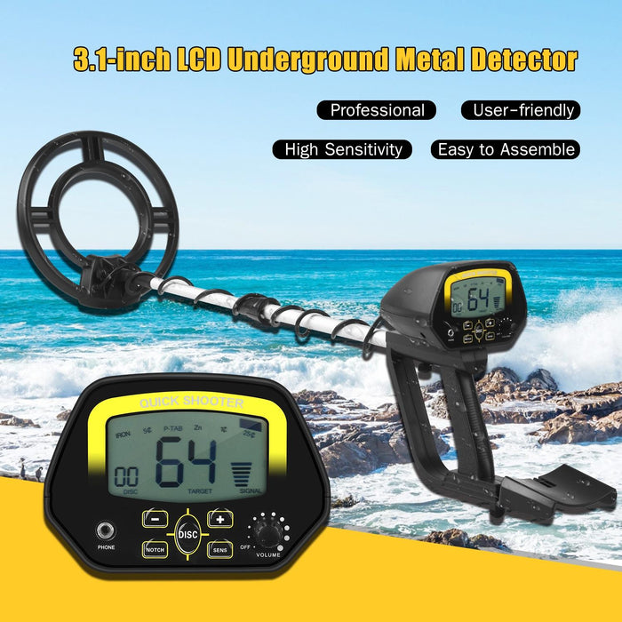 Md4060 3.1 Inch Lcd Underground Metal Detector