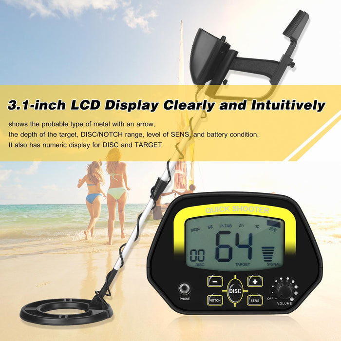 Md4060 3.1 Inch Lcd Underground Metal Detector