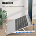 2 In 1 Laptop Mobile Phone Stand Heightening Cooling