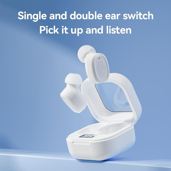 With Charging Bin Stereo Wireless Bluetooth Earphones