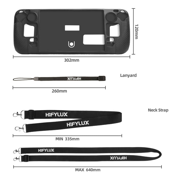 For Steam Deck St-pf14 Game Console Silicone Case