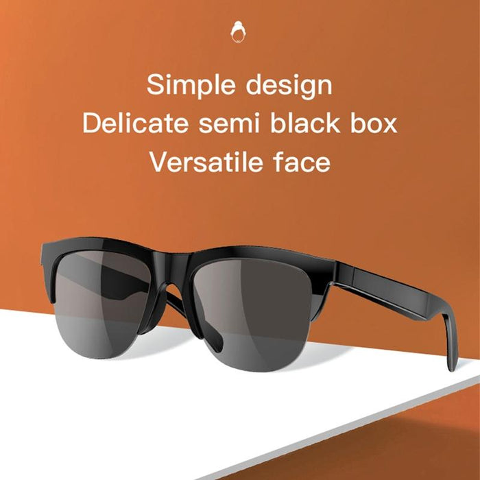 F06 Universal Style Bluetooth 5.3 Smart Sunglasses Wireless Headset Anti-Strong Light Anti-Polarized Sunglasses