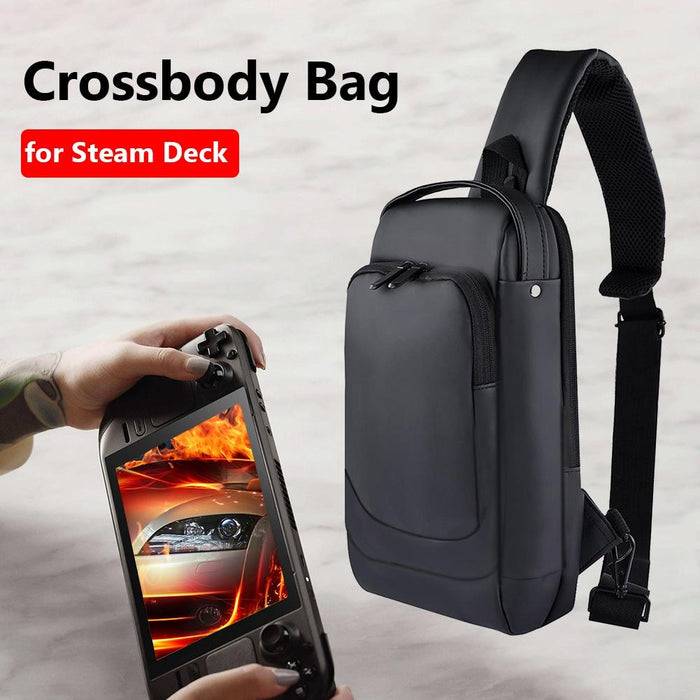 For Steam Deck Game Console Crossbody Shoulder Carry Bag