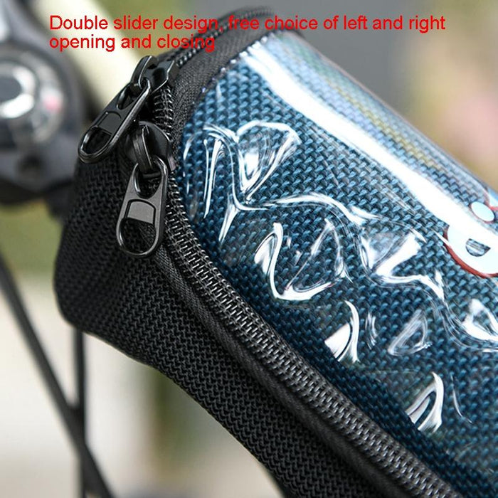 For Jbl Flip5/6/7 Speaker Bicycle Front Bag Outdoor Riding Audio Messenger Shoulder Bag Black