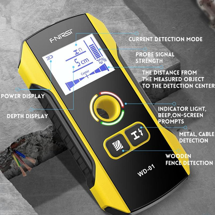 Wd-01 Multifunctional Load-Bearing Wall Wire Metal Detector Dark Line Scanner