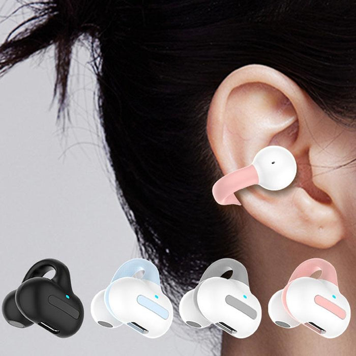 M-S8 Wireless Stereo Single Ear Clip-On Bluetooth Earphone