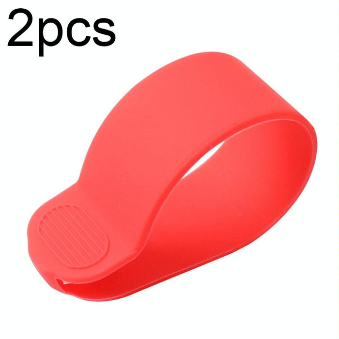 X0211 2pcs Scooter Accelerator Dial Silicone Case Cover