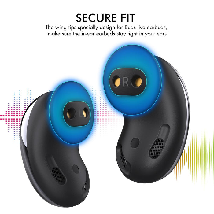 For Samsung Galaxy Buds Live Ahastyle Pt132 S & M & L Silicone Earbud