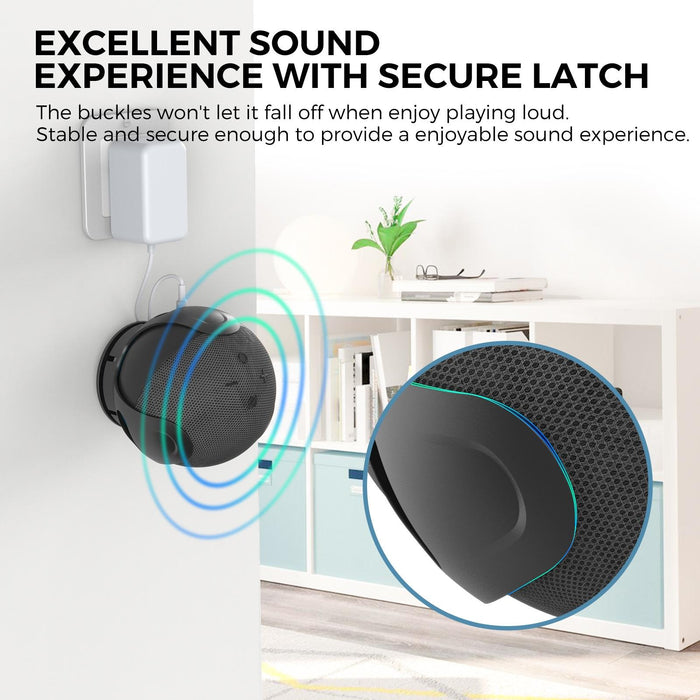 For Amazon Echo Dot 4/5 Ahastyle Pt183 Speaker Wall Storage Stand