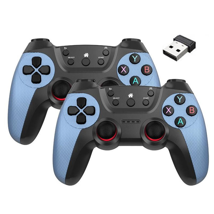 Km-029 2.4G One For Two Doubles Wireless Controller Support Pc / Linux / Android / Tvbox