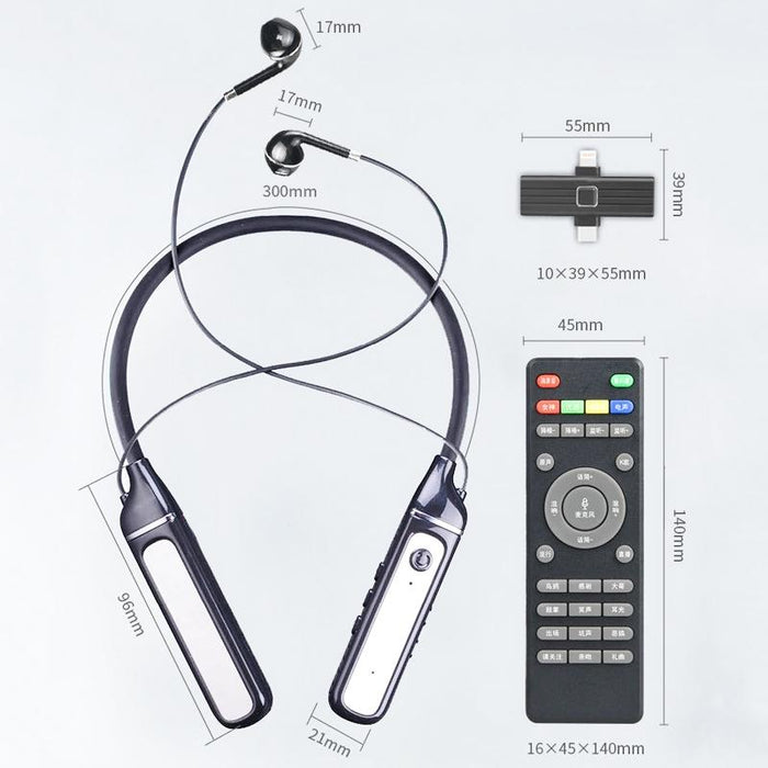 Sn-537K 5.3 Bluetooth Live Earphones Built-In Sound Card Wireless Receiver Sports Earphones