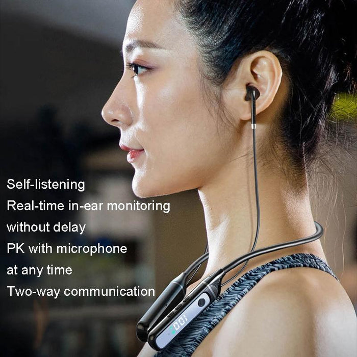 Sn-537K 5.3 Bluetooth Live Earphones Built-In Sound Card Wireless Receiver Sports Earphones