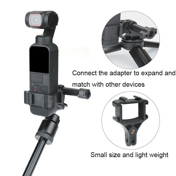 For Dji Pocket 2 Expansion Adapter Holder Camera Fixed