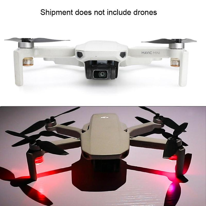 2pcs Universal Flash Flashing Night Light Drone Accessory