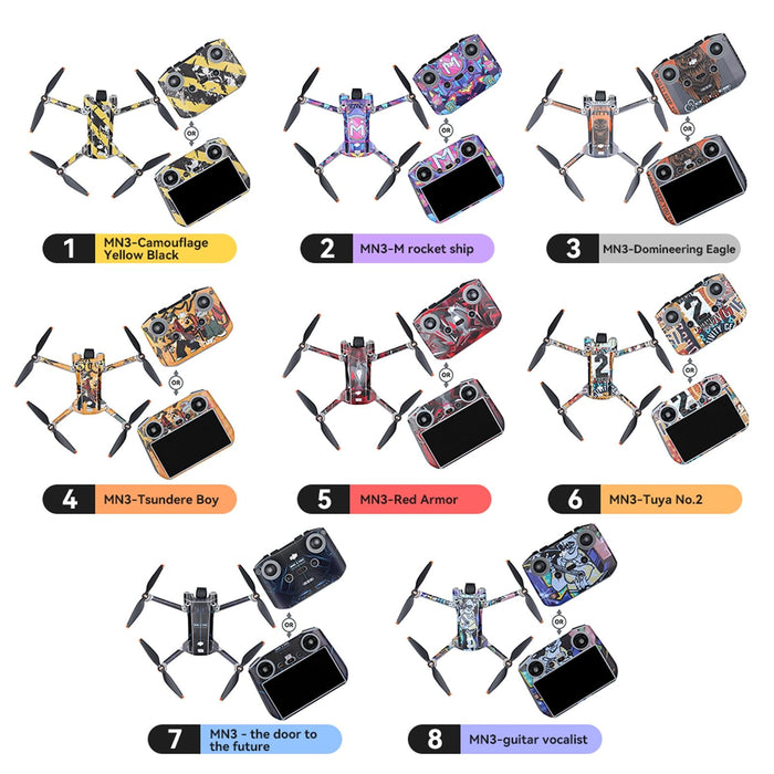 Rc N1 Remote Control Body Sticker For Dji Mini 3 Pro