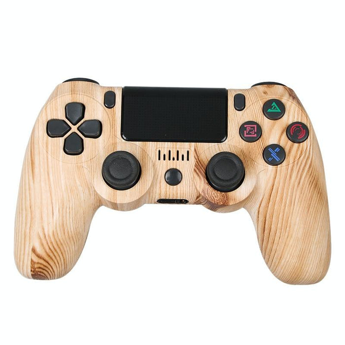 For Ps4 Wireless Bluetooth Game Controller With Light Strip Dual Vibration Game Handle