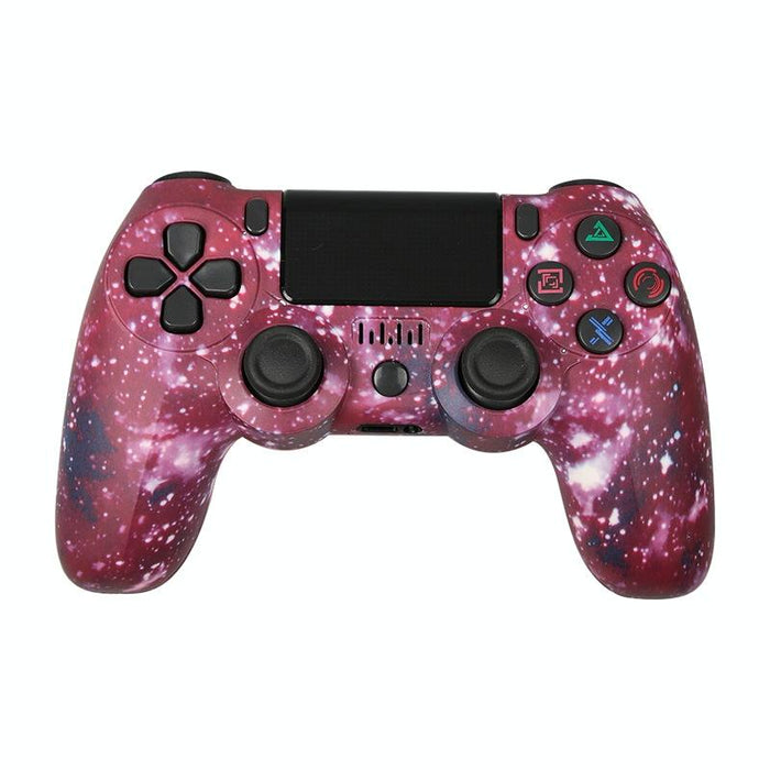 For Ps4 Wireless Bluetooth Game Controller With Light Strip Dual Vibration Game Handle