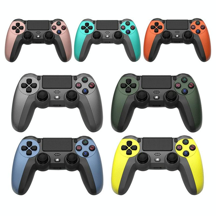 Km048 For Ps4 Bluetooth Wireless Gamepad Controller 4.0 With Light Bar Battle Gray