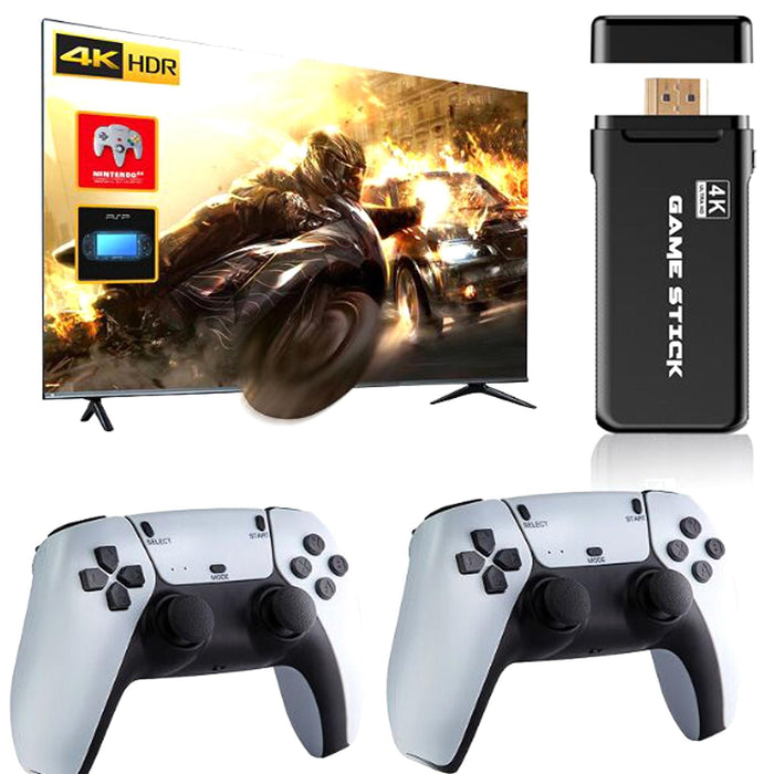 M8 Pro Y3Lite U8 Plus For Ps1 2.4G Wireless Hdmi Hd 4K Dual Game Console 128G 20000 & Games