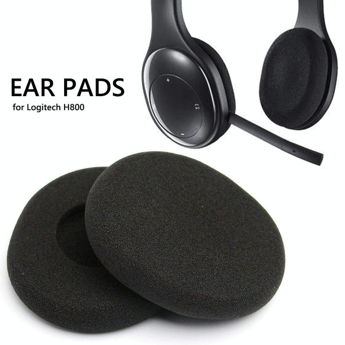 For Logitech H800 Headphone 2Pcs Sponge Cover Ear Pads Earmuff