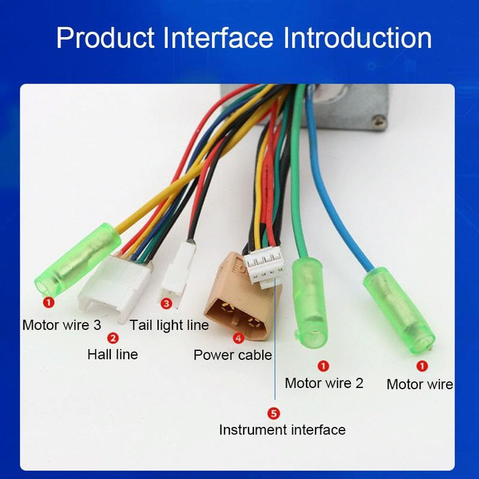 24v/36v/48v Sine Wave Brushless Dc Electric Vehicle