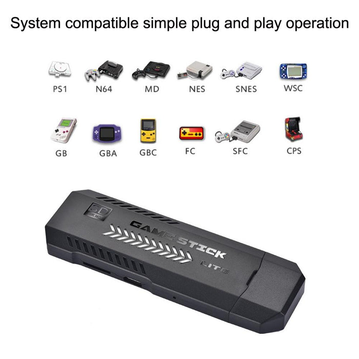 X2 Gd10 Y5 2.4G Wireless 4K Hd Tv Game Console Psp Game Box 128G Built-In 40000 & Games