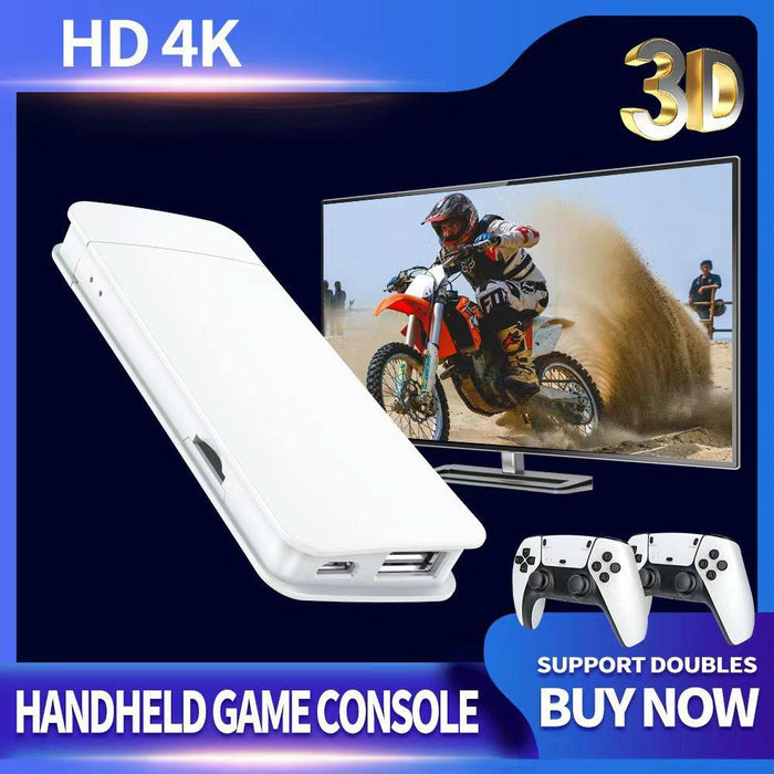 M15 Hdmi Hd 4K Tv Dual Handle Game Console 128G 30000 Games