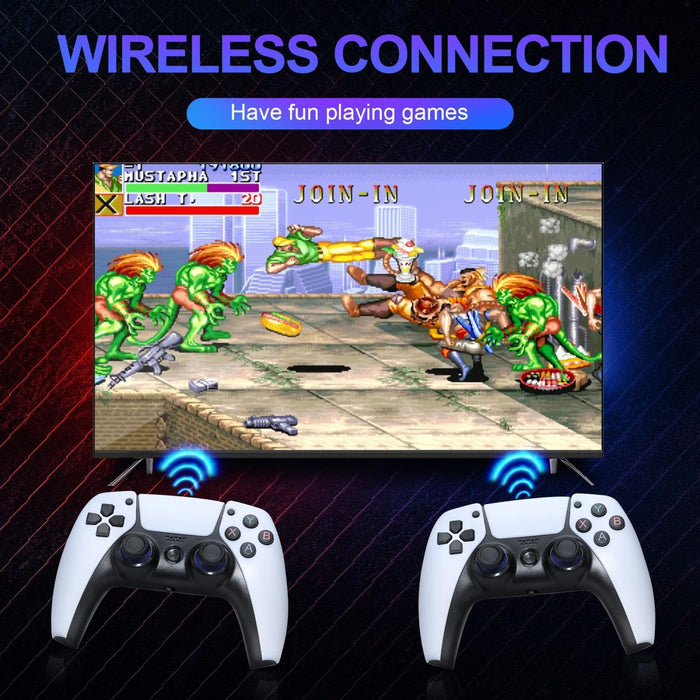 U10 Video Game Console 64G 10000 & Games Retro Handheld 4K Tv Game Stick Wireless Controller