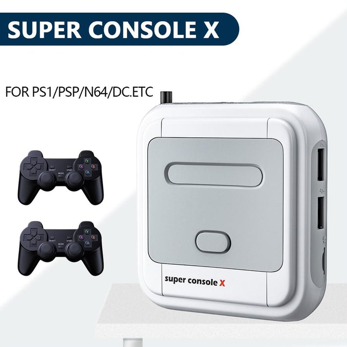 Super Console X 128G 40000 & Games Wireless 4K Hd 3D Double Game Console Box