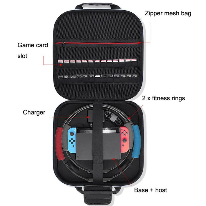 Portable Fitness Ring Storage Bag For Nintendo Switch