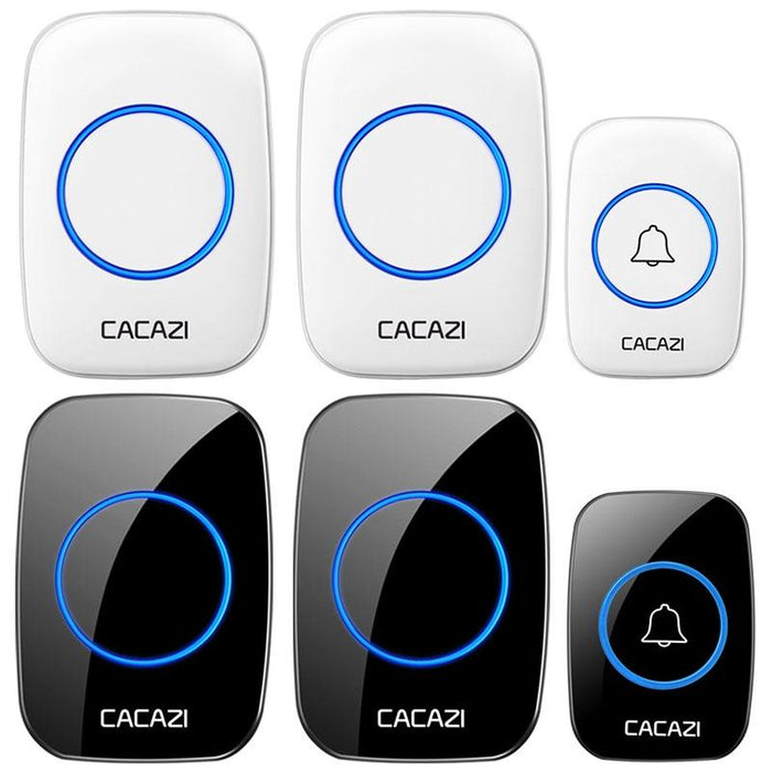 Wireless Waterproof Smart Doorbell - 2 Battery Options