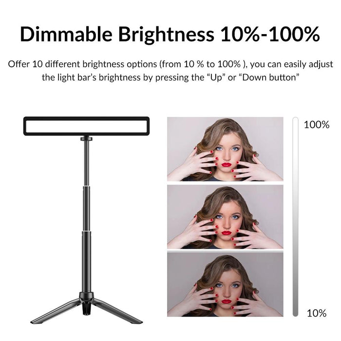 Portable Square Strip Live Video Conferencing Fill Light