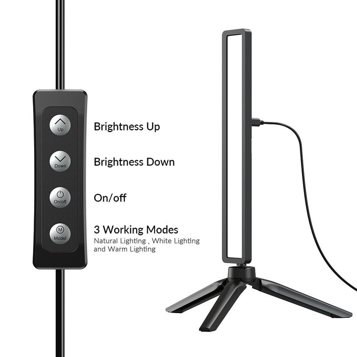 Portable Square Strip Live Video Conferencing Fill Light