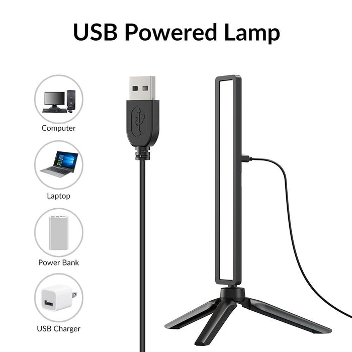 Portable Square Strip Live Video Conferencing Fill Light