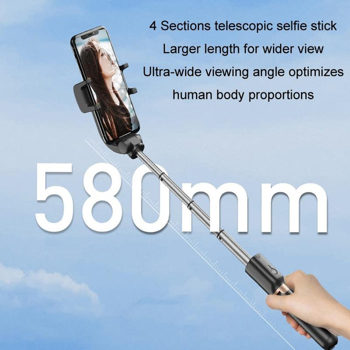 Multifunctional Mobile Phone Gimbal Stabilizer with Live