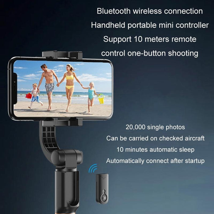 Multifunctional Mobile Phone Gimbal Stabilizer with Live